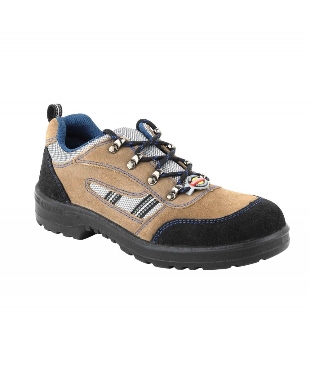 Warrior 98254 SSBA Safety Shoe for Men,Suede Genuine Leather